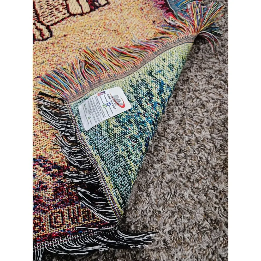 Harry Potter Marauders Map woven tapestry throw blanket by The Northwest Company